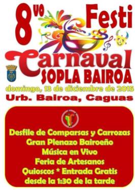 Festi-Carnaval Sopla Bairoa 2015